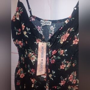 Inspired Hearts Black Jumper